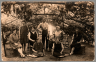 1930-06 Anna Kok in een druivenkas