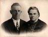 1935 portretten Martinus Johannes Kok en Wilhelmina Desaunois
