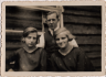 1935 Anna, Marie en Fons Kok