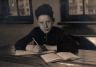 1947-01 Wim Stam in de schoolbank
