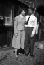1956 Wim Stam en Nel Warnaar (op hun verloving?)
